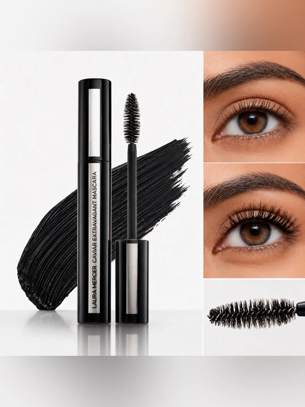 Laura Mercier Caviar Extravagant Mascara Black Full Size 8.5ml